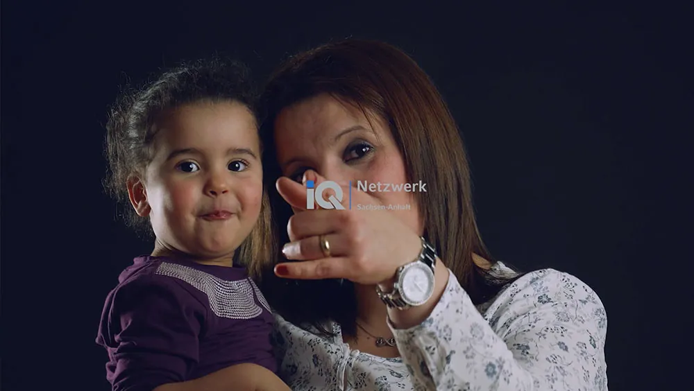 Filmproduktion Magdeburg – IQ-Netzwerk, 2 Menschen im Portrait