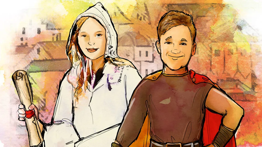 Kinderbildung, Magdeburger Recht, Schule, Theaterstück